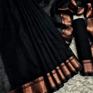 Pure Cotton Tangail Woven Saree (P-2951)